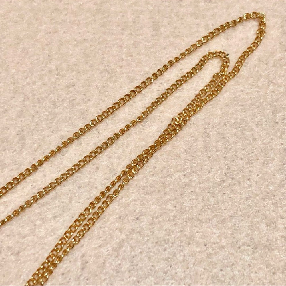 Vintage Dior Necklace Christian Dior necklace rhinestone pendant chain - Picture 6 of 8